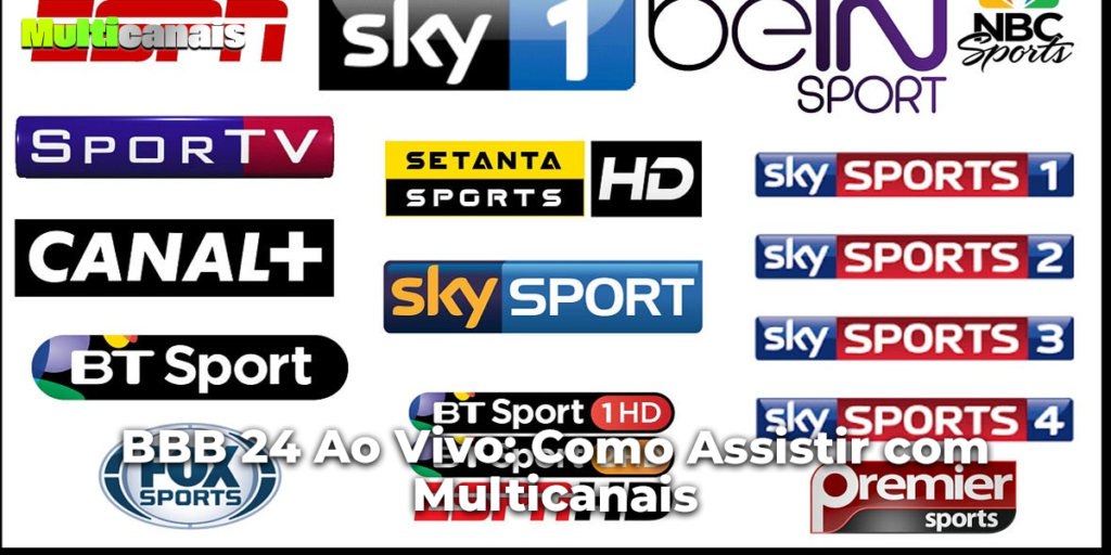 BBB 24 Ao Vivo: Como Assistir com Multicanais